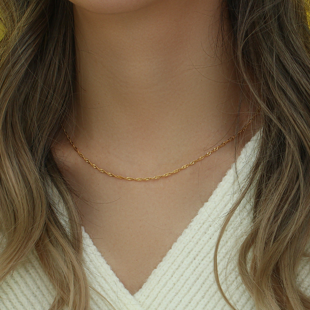 Classic Clavicle Chain Bracelet