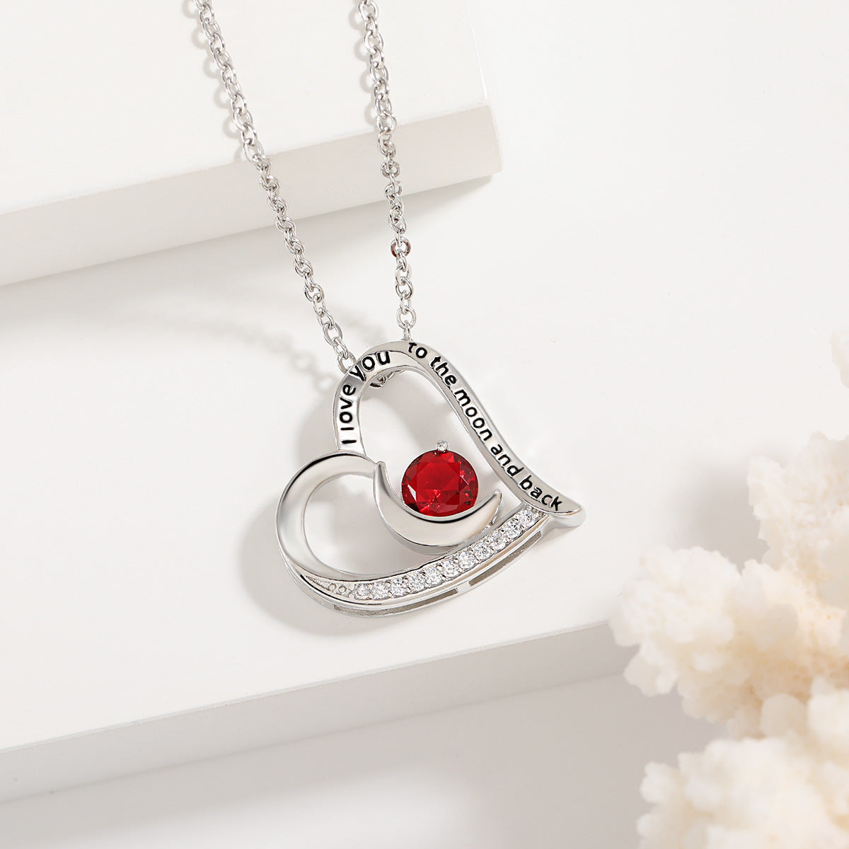 Valentine’s Day Heart Necklace