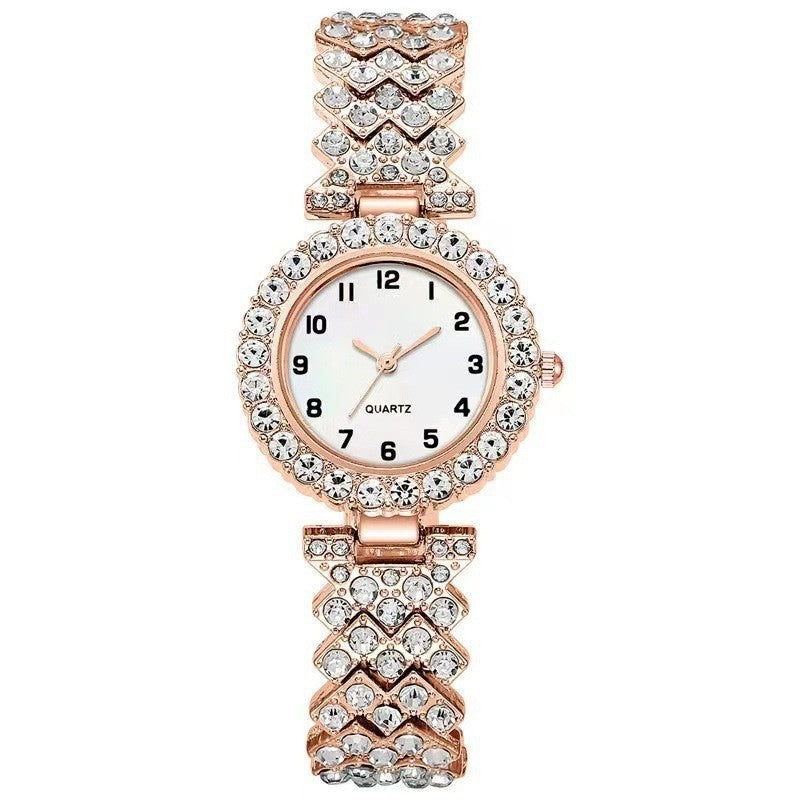 Stylish Ladies' Watch & Bracelet Gift Set