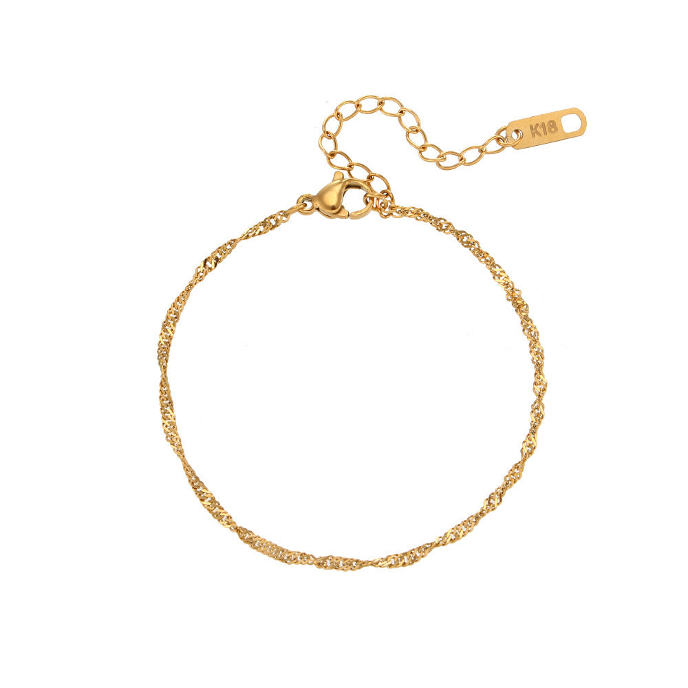 Classic Clavicle Chain Bracelet