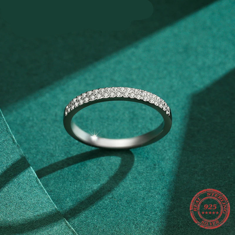 Eternal Sparkle Sterling Ring
