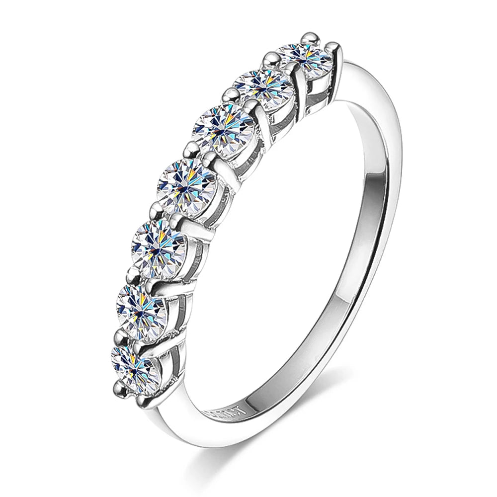 Serenity Moissanite Wedding Ring