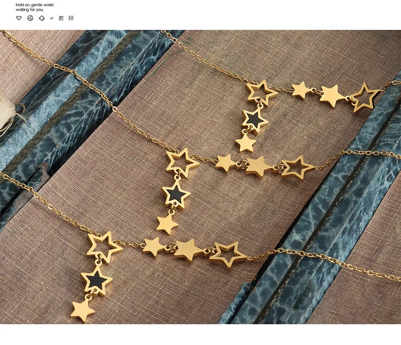 Stylish Star Pendant Chain for Women