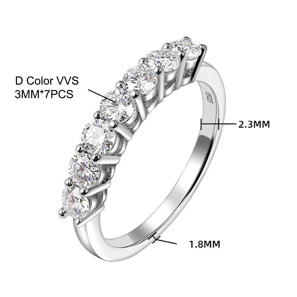 Serenity Moissanite Wedding Ring