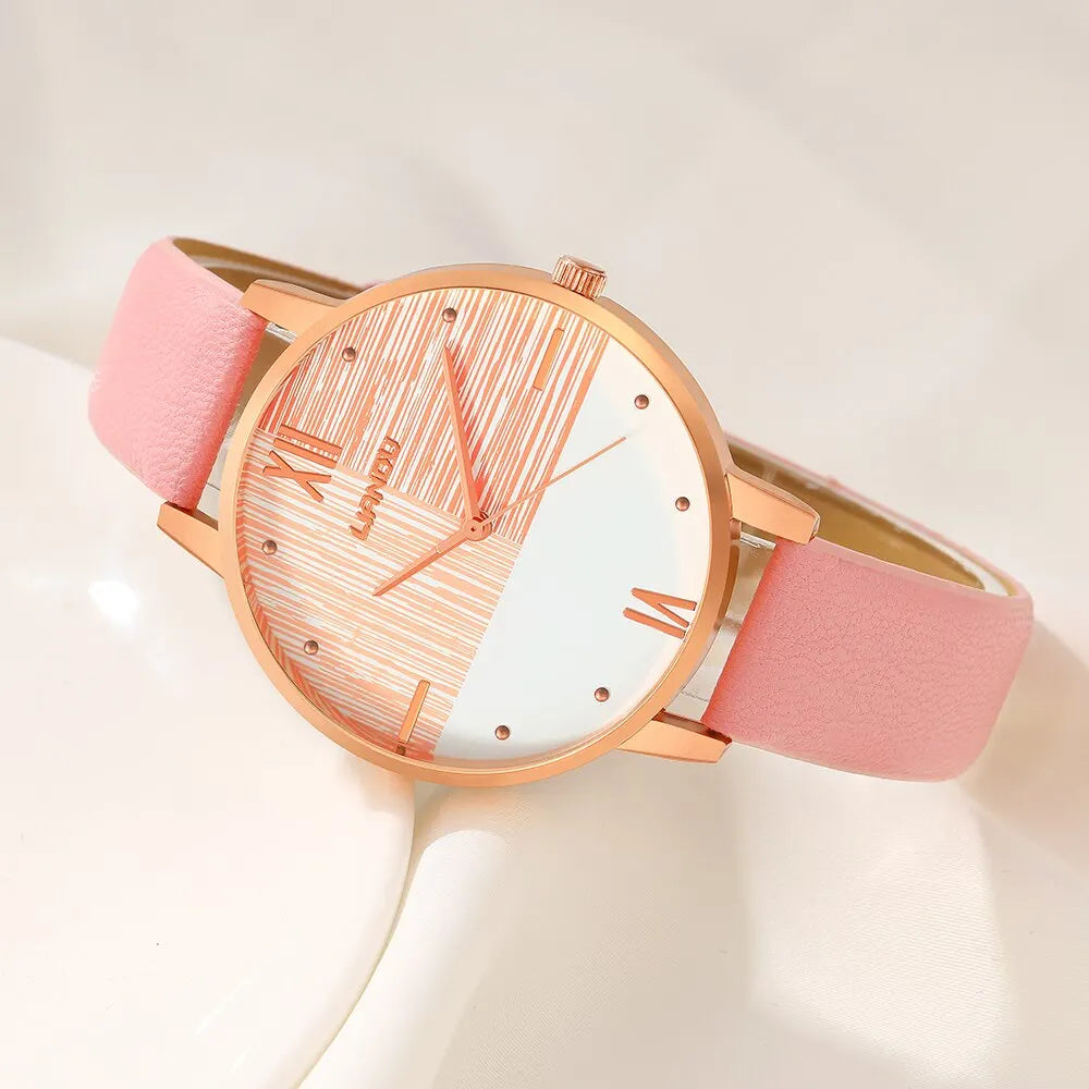 Elegant Women's Quartz Watch - Fashionable Casual Look