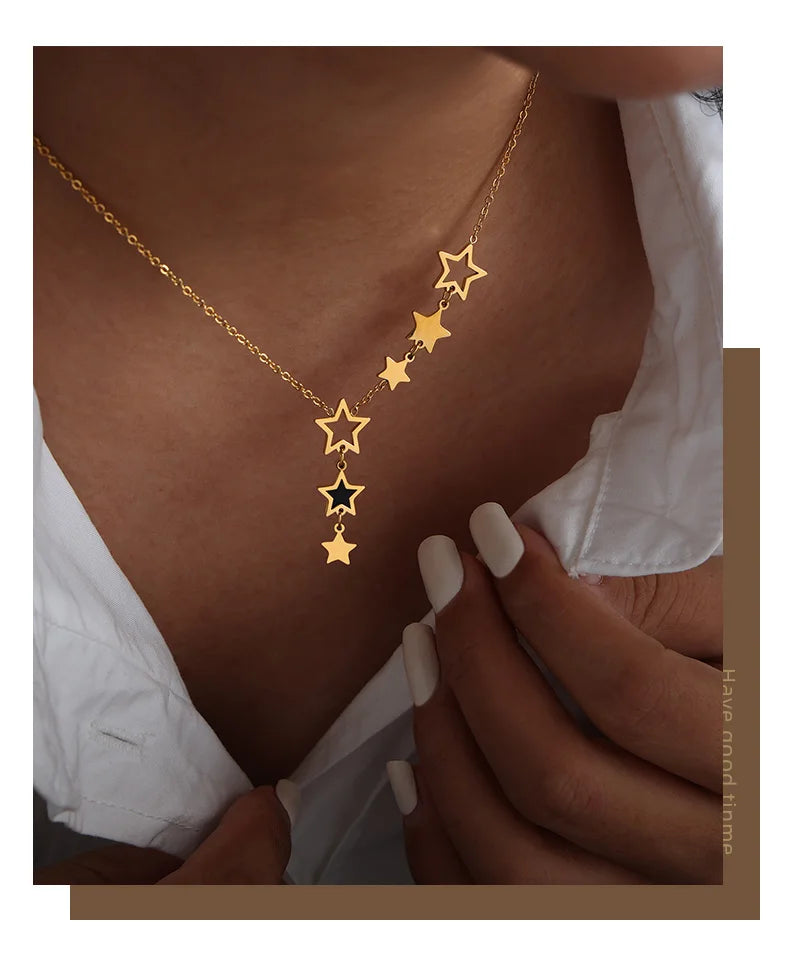 Stylish Star Pendant Chain for Women