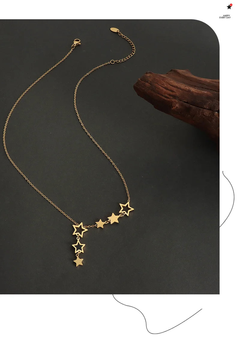 Stylish Star Pendant Chain for Women