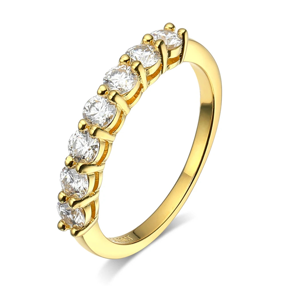 Serenity Moissanite Wedding Ring