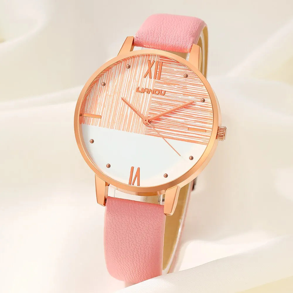 Elegant Women's Quartz Watch - Fashionable Casual Look