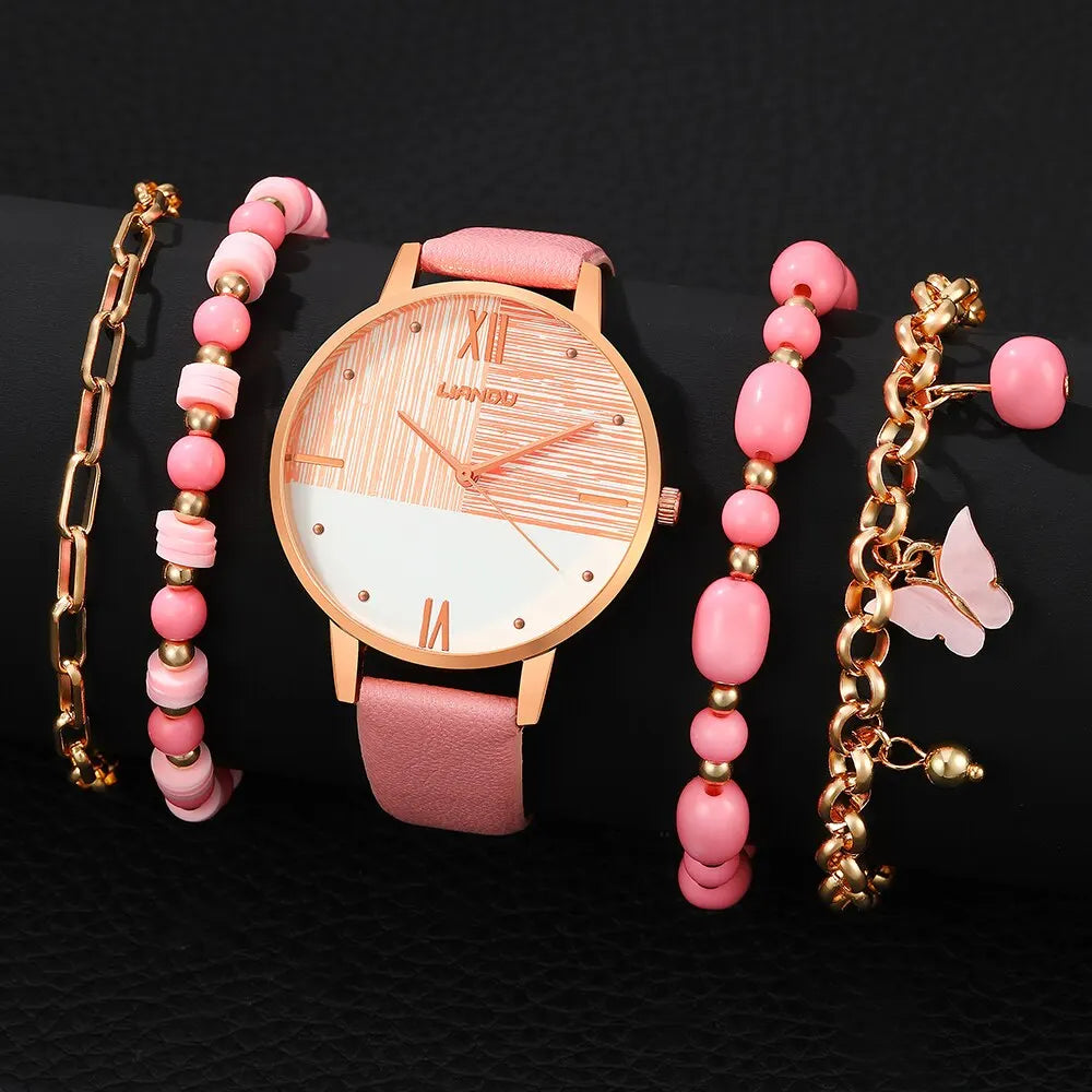 Elegant Women's Quartz Watch - Fashionable Casual Look