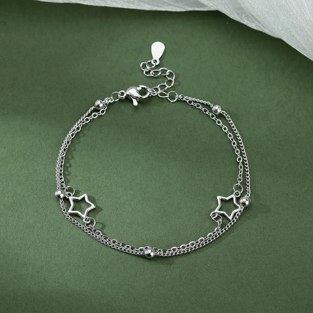 Elegant Silver Butterfly Bracelet, Nature-Inspired Jewelry for Wome