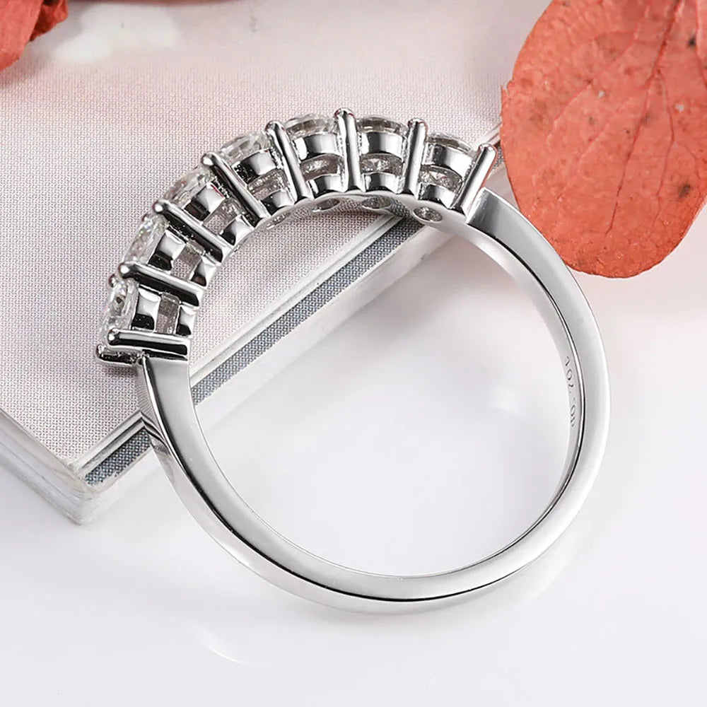 Serenity Moissanite Wedding Ring