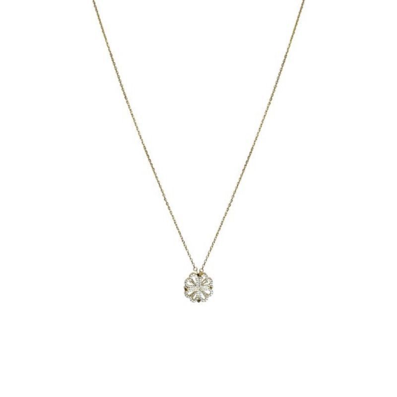 Heart-Shaped Clover Choker