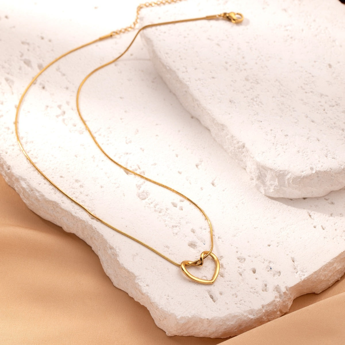 Trendy Hollow Heart Jewelry Gift