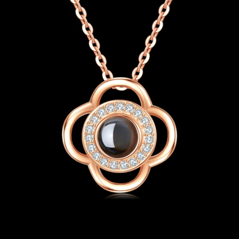 Wedding Rose Necklace Gif