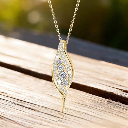 Elegant Silver Waterdrop Necklace