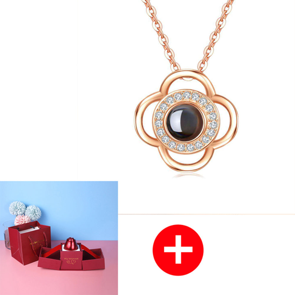 Wedding Rose Necklace Gif