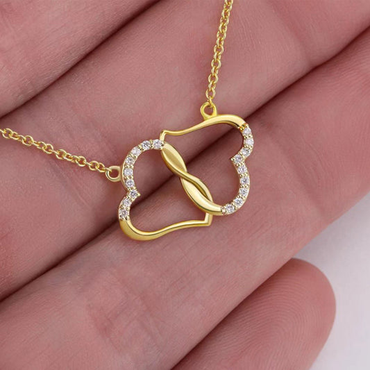Rhinestone Heart Necklace
