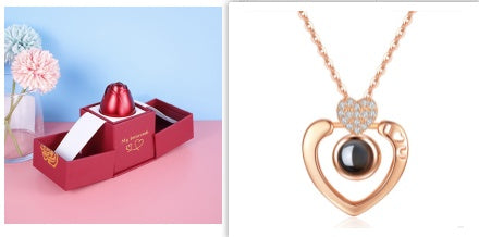 Wedding Rose Necklace Gif