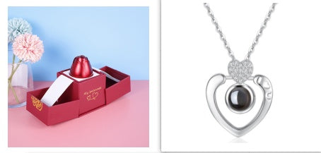 Wedding Rose Necklace Gif