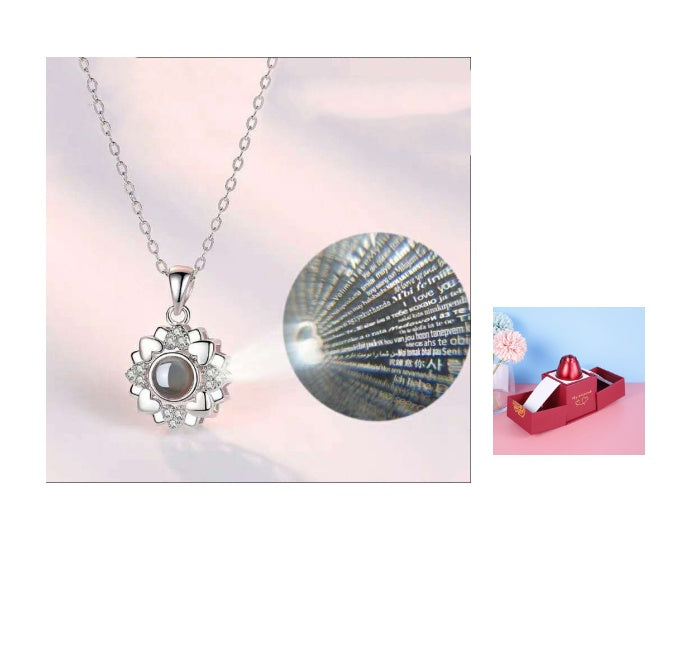Wedding Rose Necklace Gif