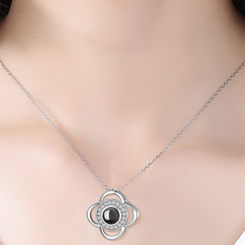 Wedding Rose Necklace Gif