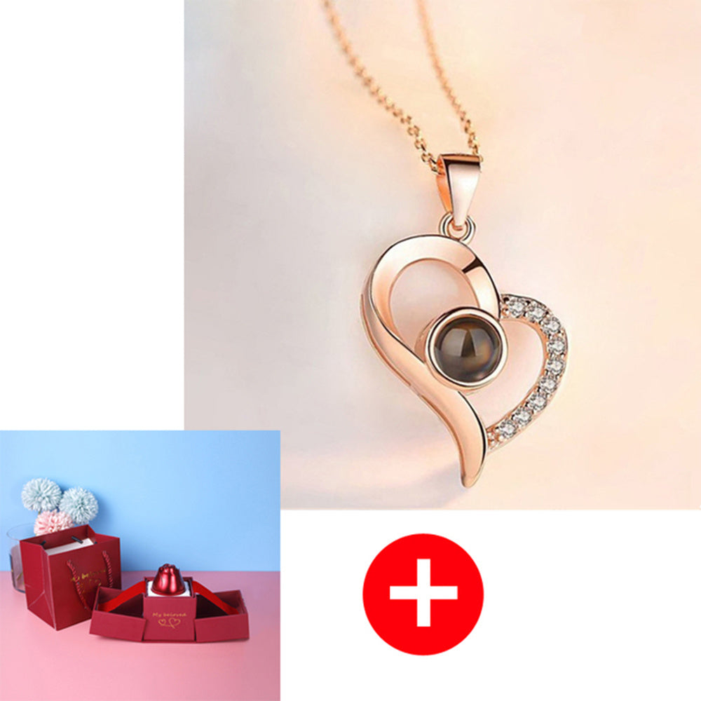 Wedding Rose Necklace Gif