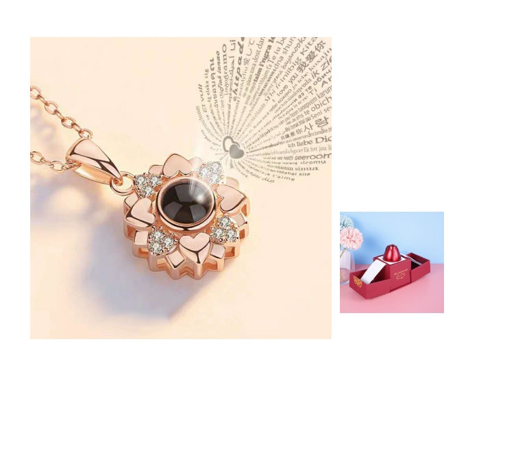 Wedding Rose Necklace Gif