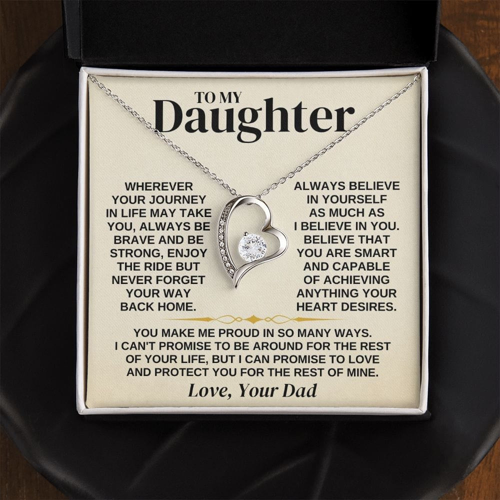Women's Heart Pendant Clavicle Necklace
