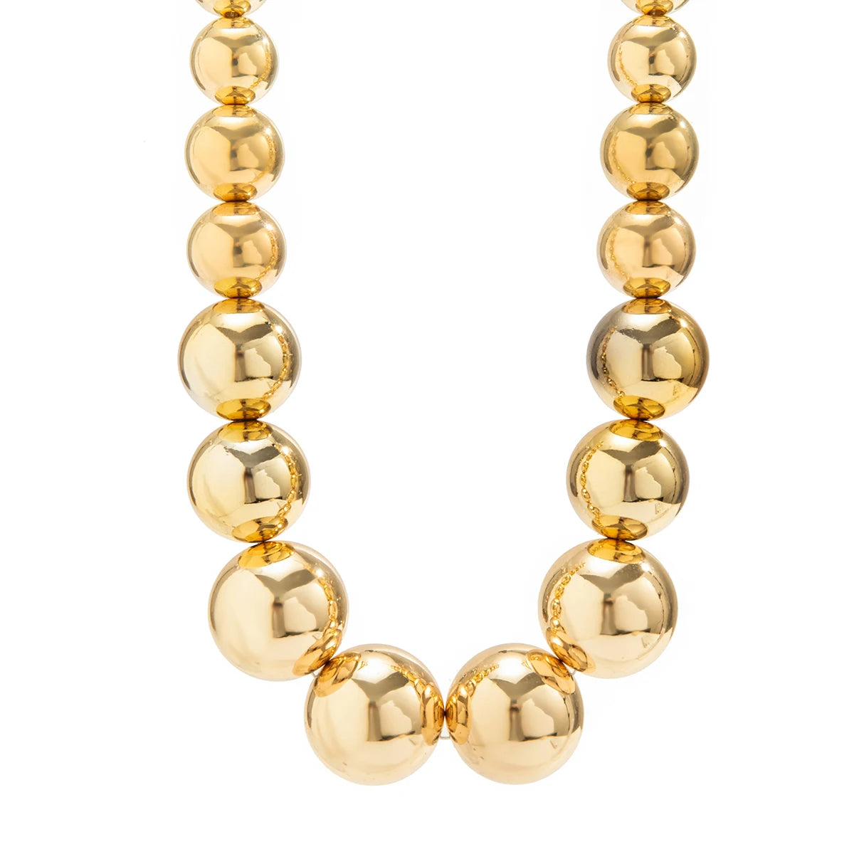 Golden necklace for generational women