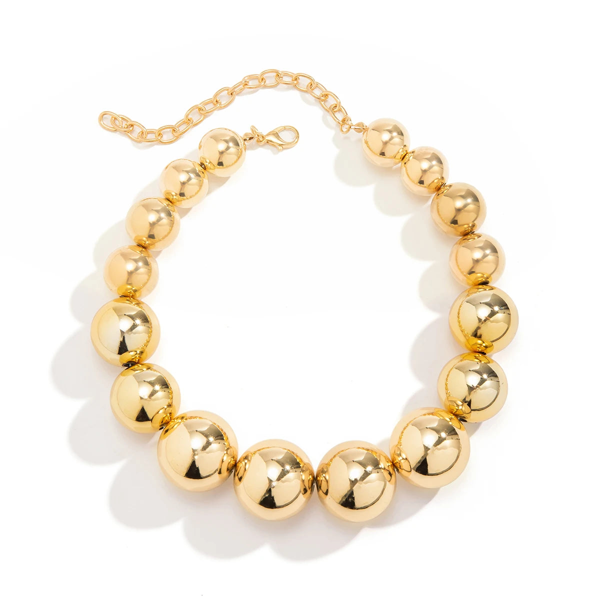 Golden necklace for generational women