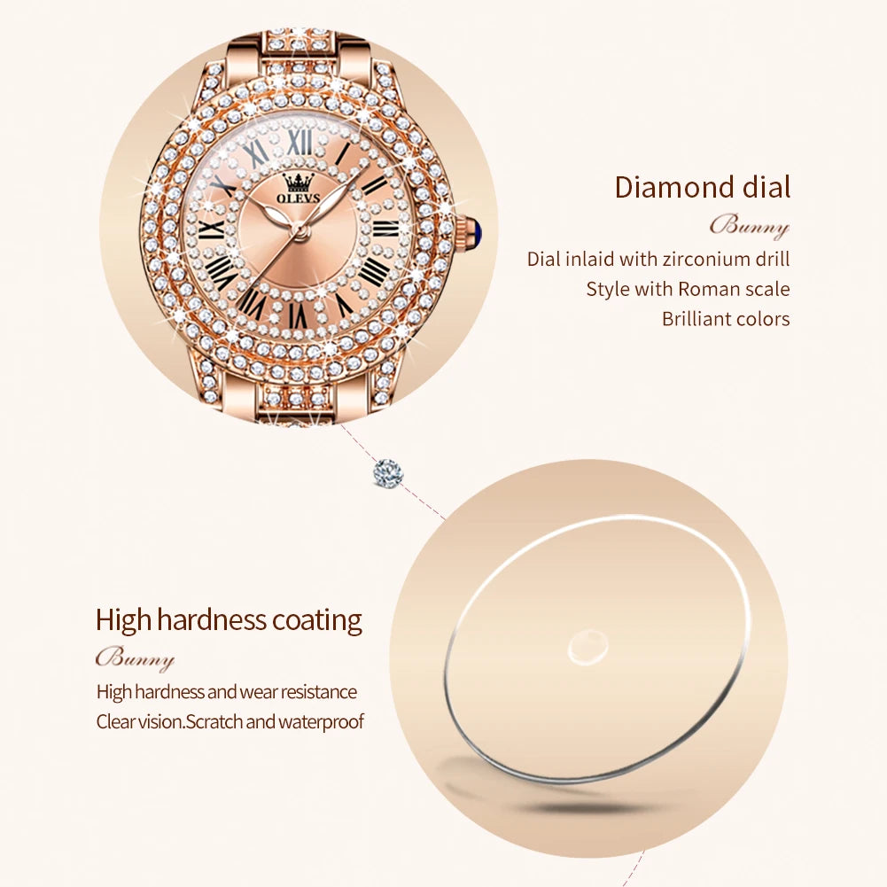 Luxury Diamond Dress Watch