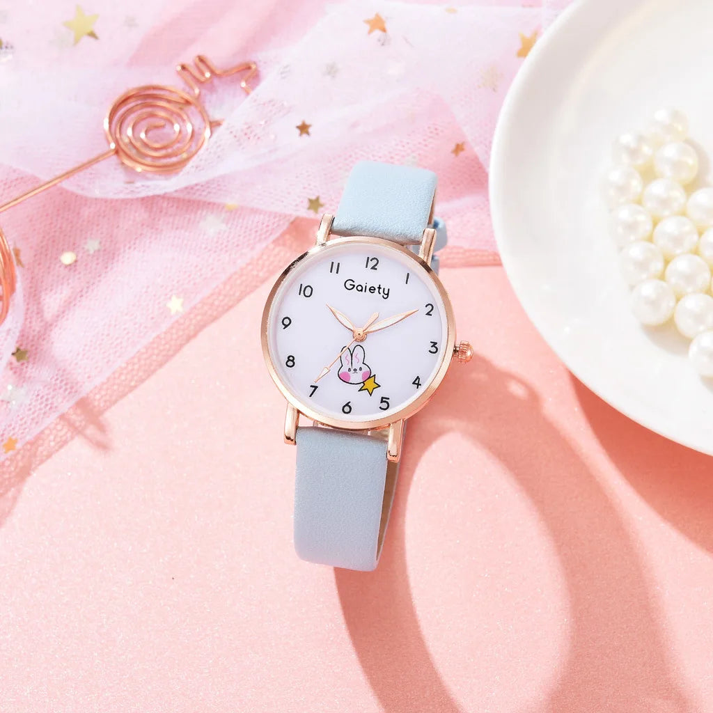 Fashionable Rabbit Wristwatch for Girls