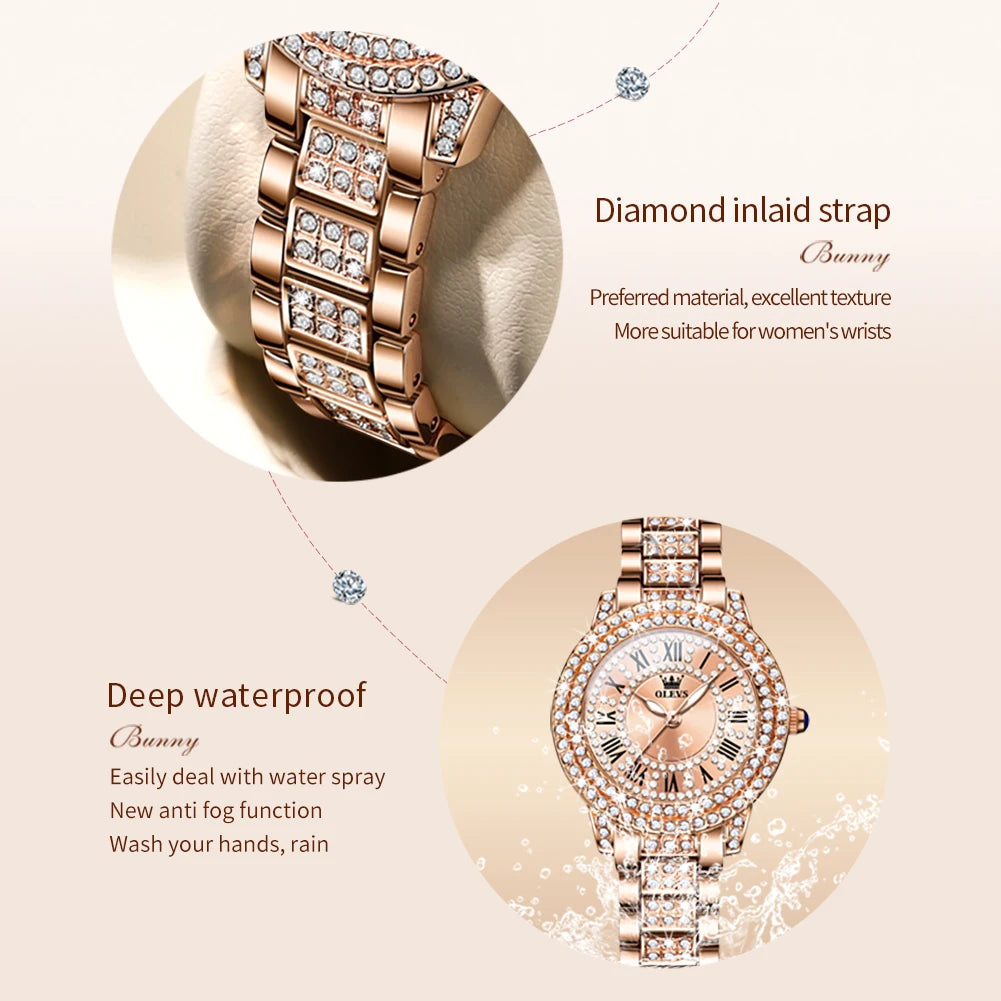 Luxury Diamond Dress Watch