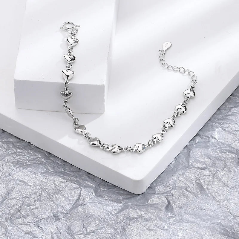 Elegant Silver Butterfly Bracelet, Nature-Inspired Jewelry for Wome