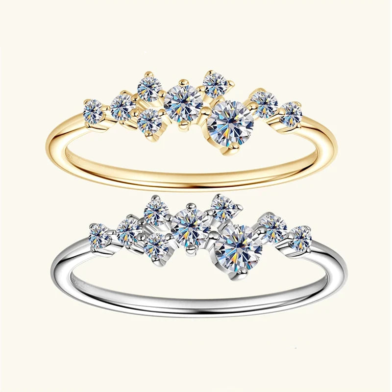Women’s Sparkling Moissanite Ring