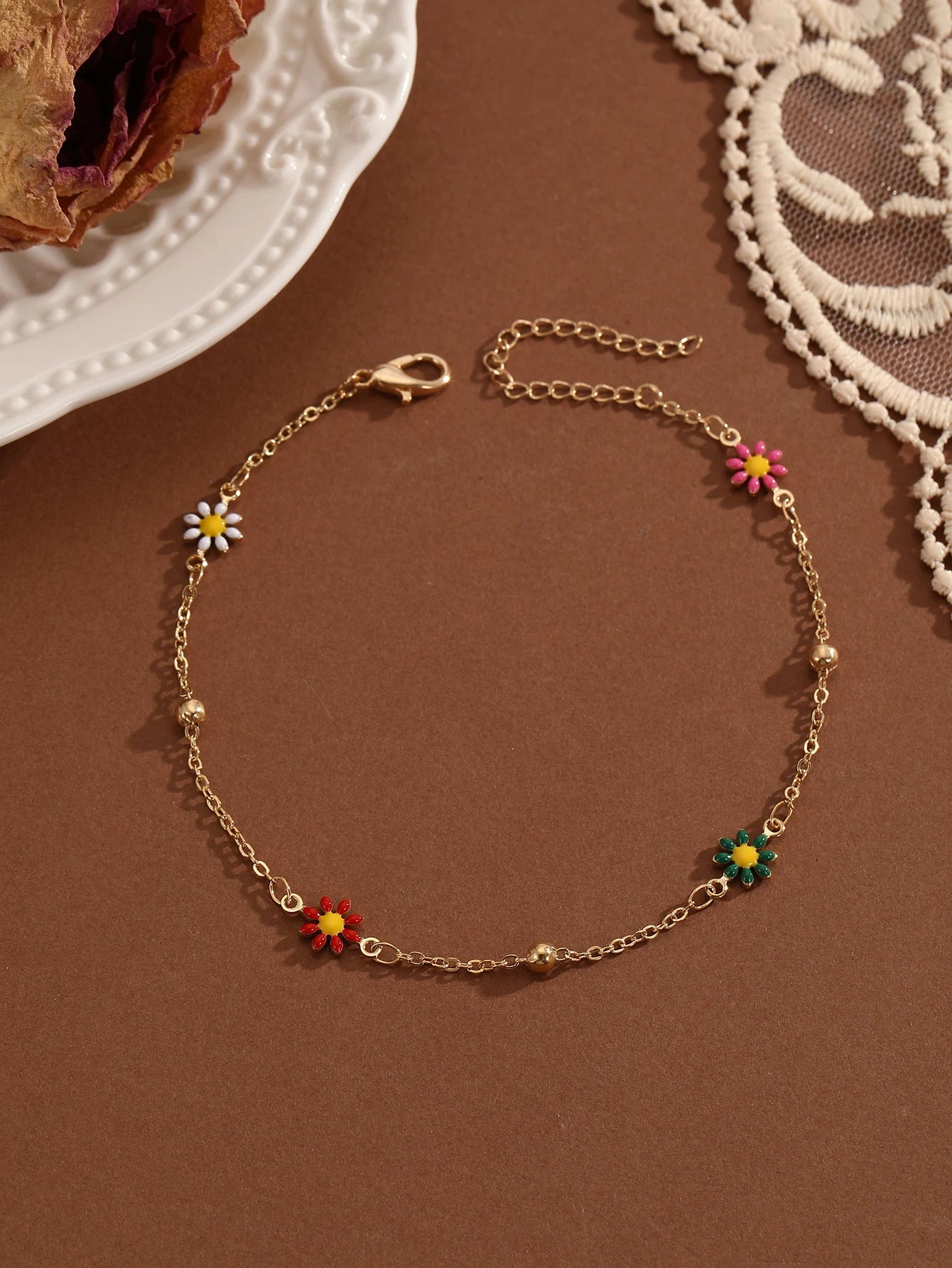 Sparkly Summer Anklet