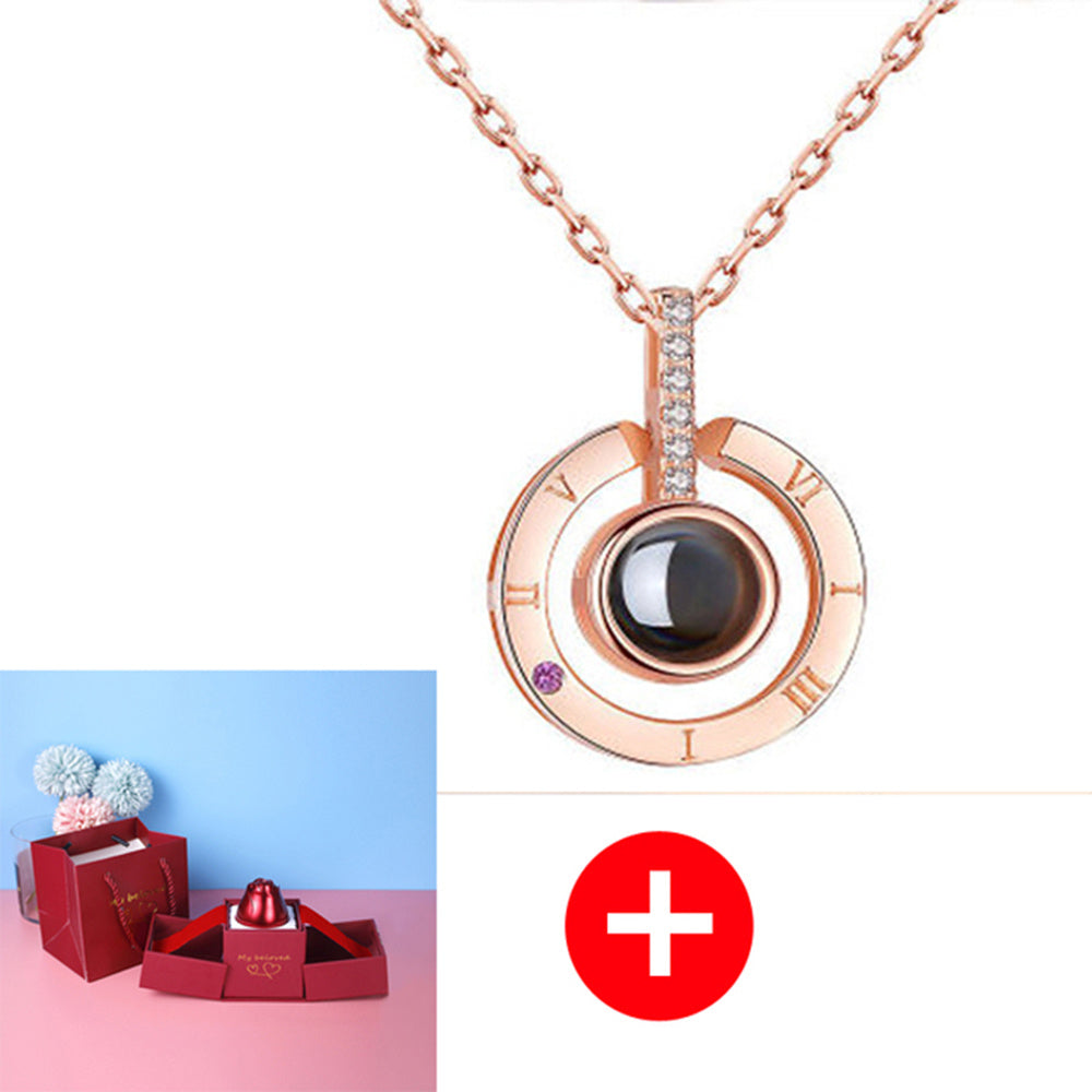 Wedding Rose Necklace Gif