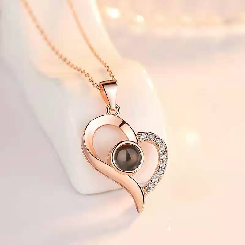 Wedding Rose Necklace Gif