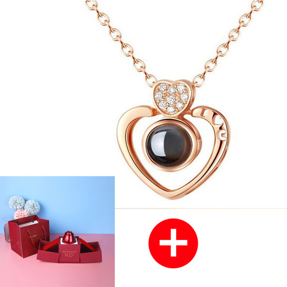 Wedding Rose Necklace Gif